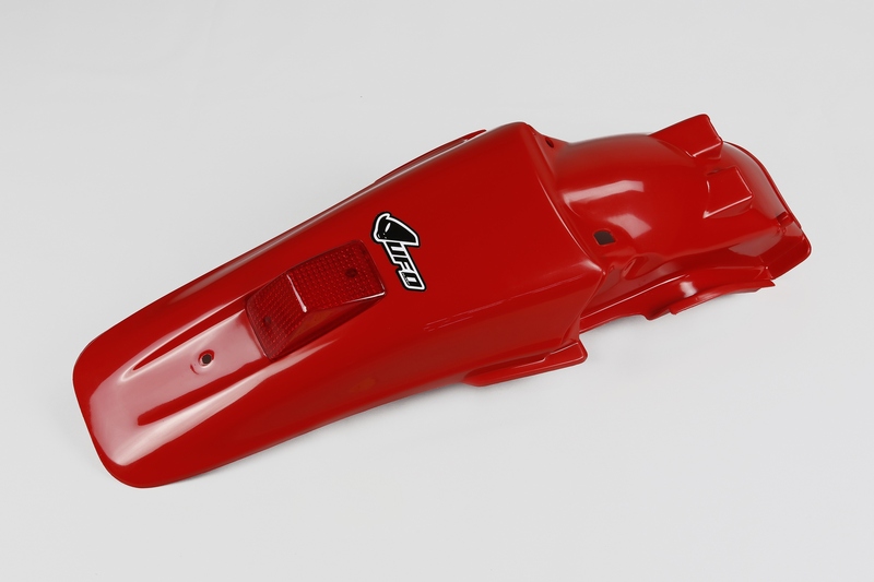 Guardabarros trasero UFO rojo Honda XR650R