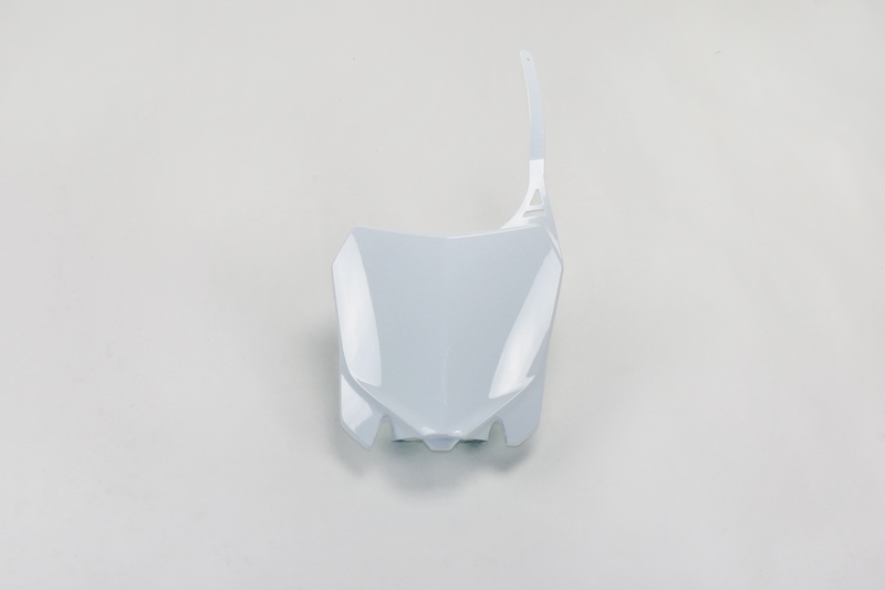 Portanúmeros delantero UFO Honda blanco HO04656-041