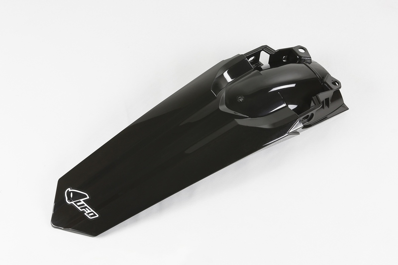 Guardabarros trasero UFO negro Honda CRF450R/RX