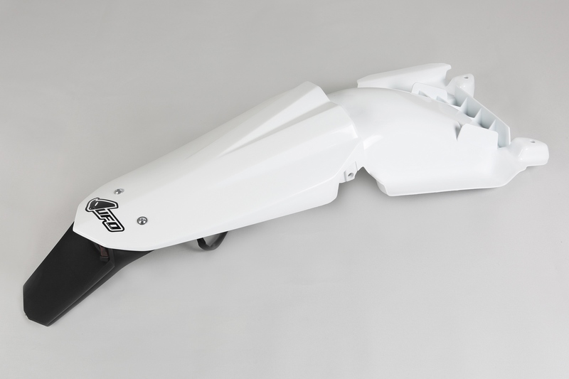 Guardabarros trasero con piloto LED UFO Husqvarna blanco HU03333-041