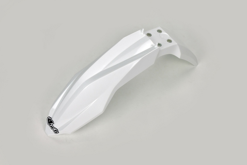 Guardabarros delantero UFO Husqvarna blanco HU03350-041