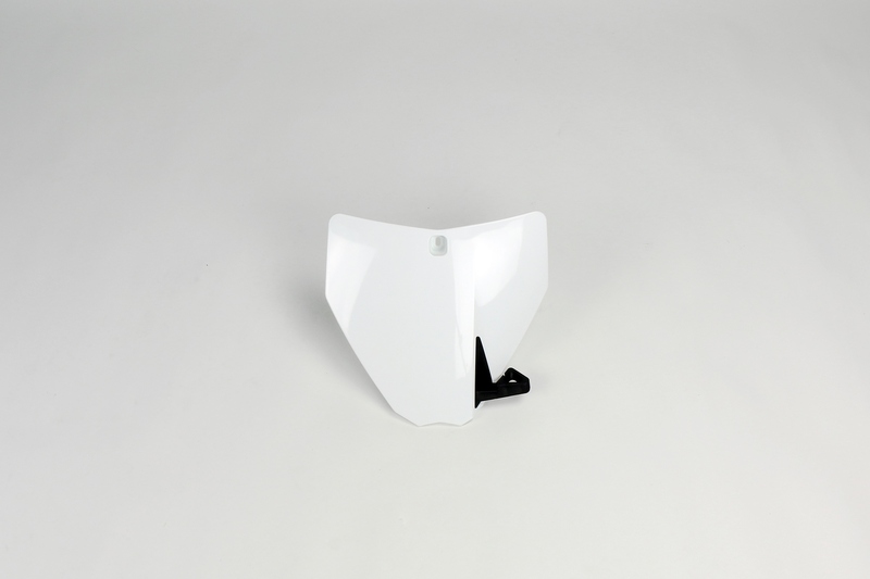 Portanúmeros delantero UFO Husqvarna blanco HU03355-041