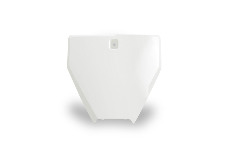 Portanúmeros delantero UFO Husqvarna blanco HU03367-041