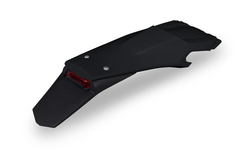 Guardabarros trasero UFO con LED negro Husqvarna FE/TE