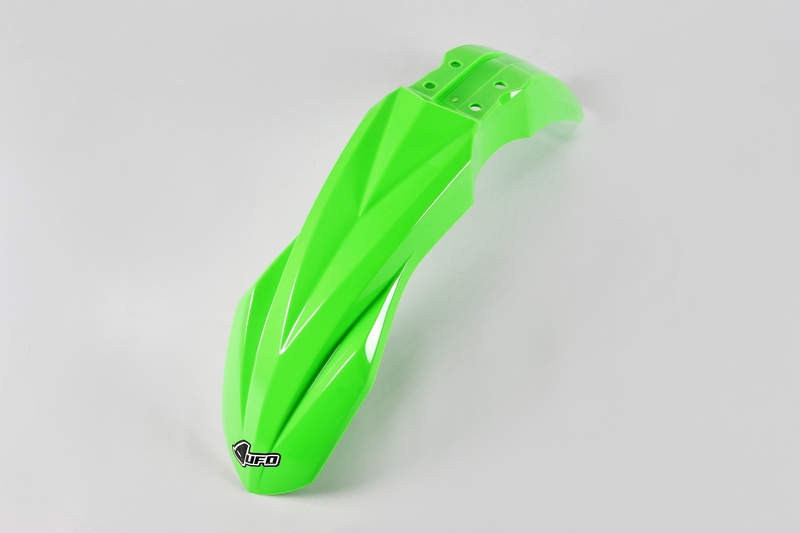 Guardabarros delantero UFO verde fluor Kawasaki KX450F