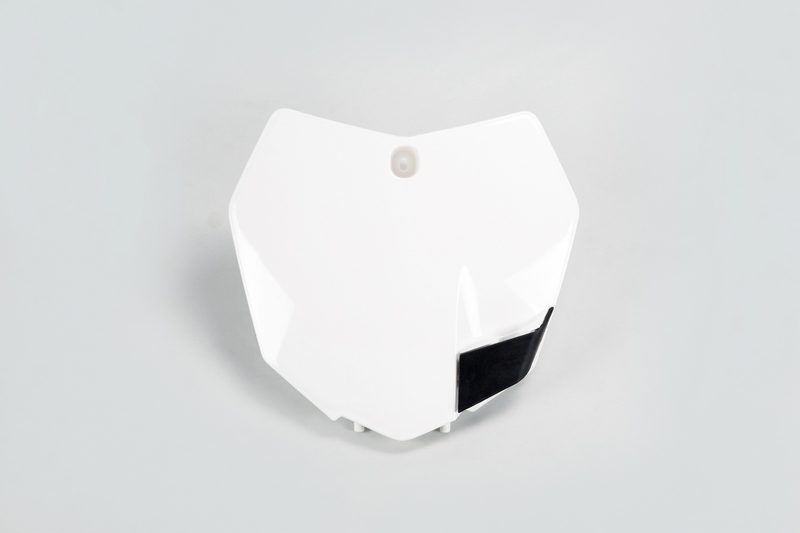Portanúmeros delantero UFO KTM blanco KT04051-047