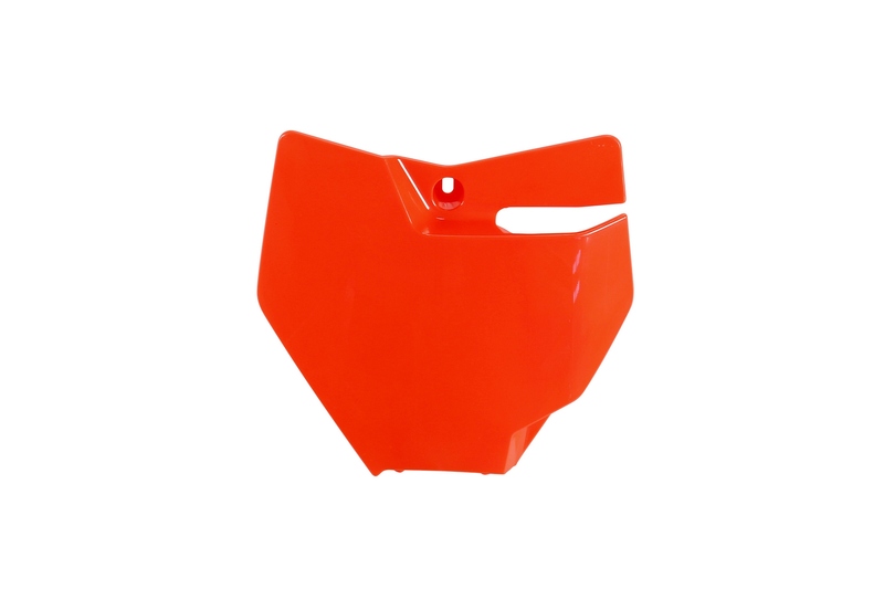 Porta-números delantero UFO Neon naranja KTM SX85