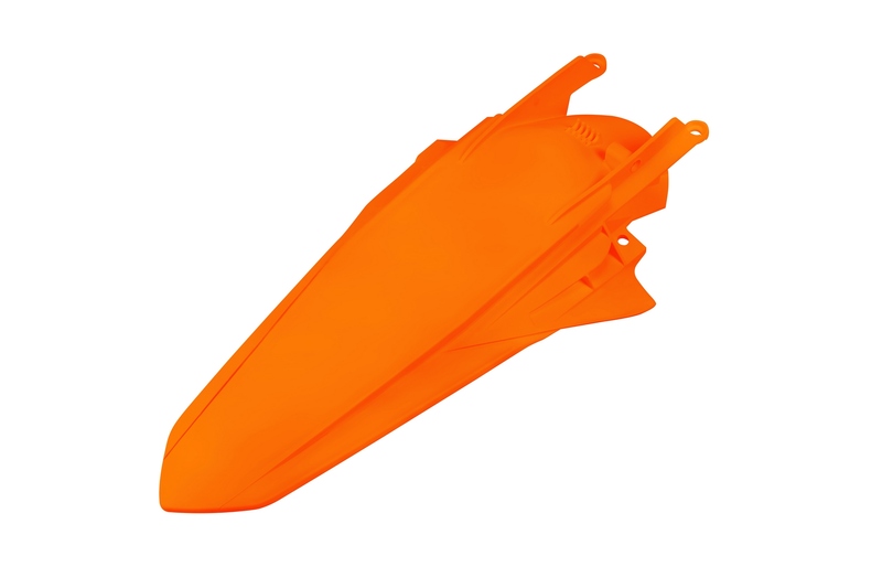 Guardabarros trasero UFO naranja KTM EXC/EXC-F