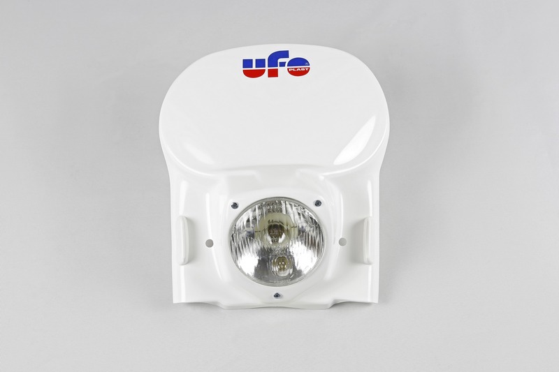Careta universal UFO vintage (78-88) blanco ME08040-W