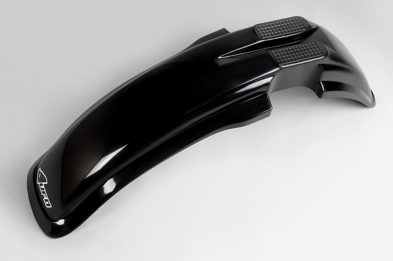 Guardabarros delantero universal UFO 125-250-500 cross-enduro negroPA01013-001