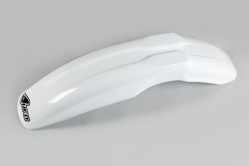 Guardabarros delantero universal supermotard UFO blanco PA01027-041