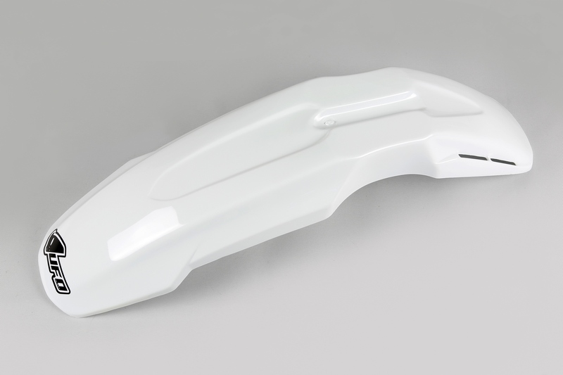 Guardabarros delantero universal supermotard UFO blanco PA01029-041
