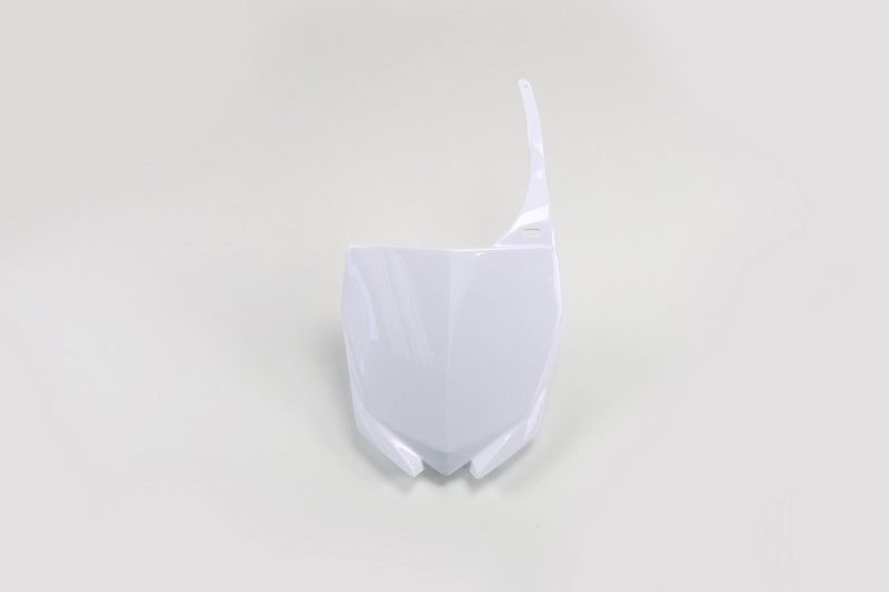 Portanúmeros delantero UFO Yamaha blanco YA04813-046