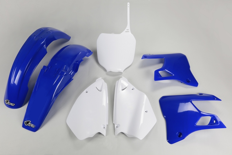 UFO Plastic Kit OEM Color Blue/White Yamaha YZ125/250