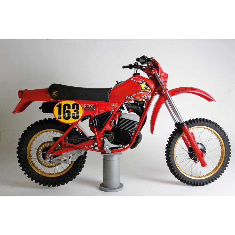 Kit adhesivos TECNOSEL Replica OEM Kramer 1981 rojo