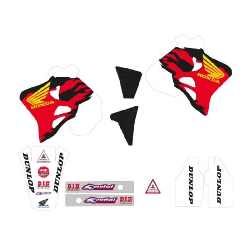 Kit adhesivos completo TECNOSEL Replica Team Honda 1995 USA