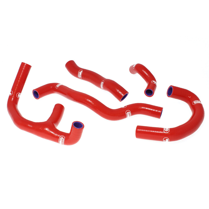 Kit manguitos SAMCO Aprilia rojo APR-4-RD