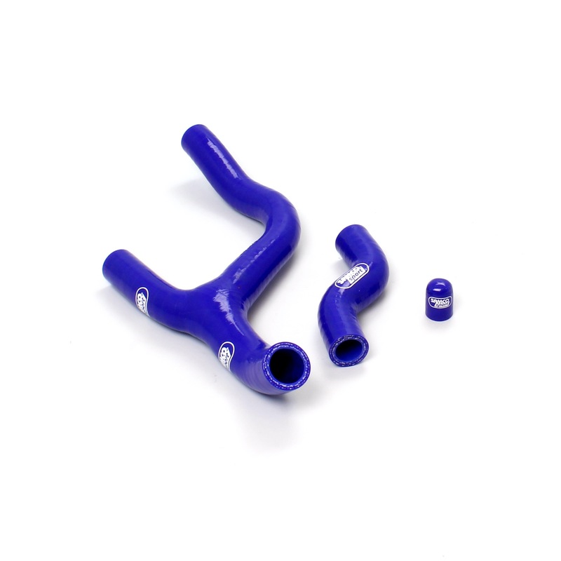 Kit manguitos Samco Husqvarna azul HUS-20-BU