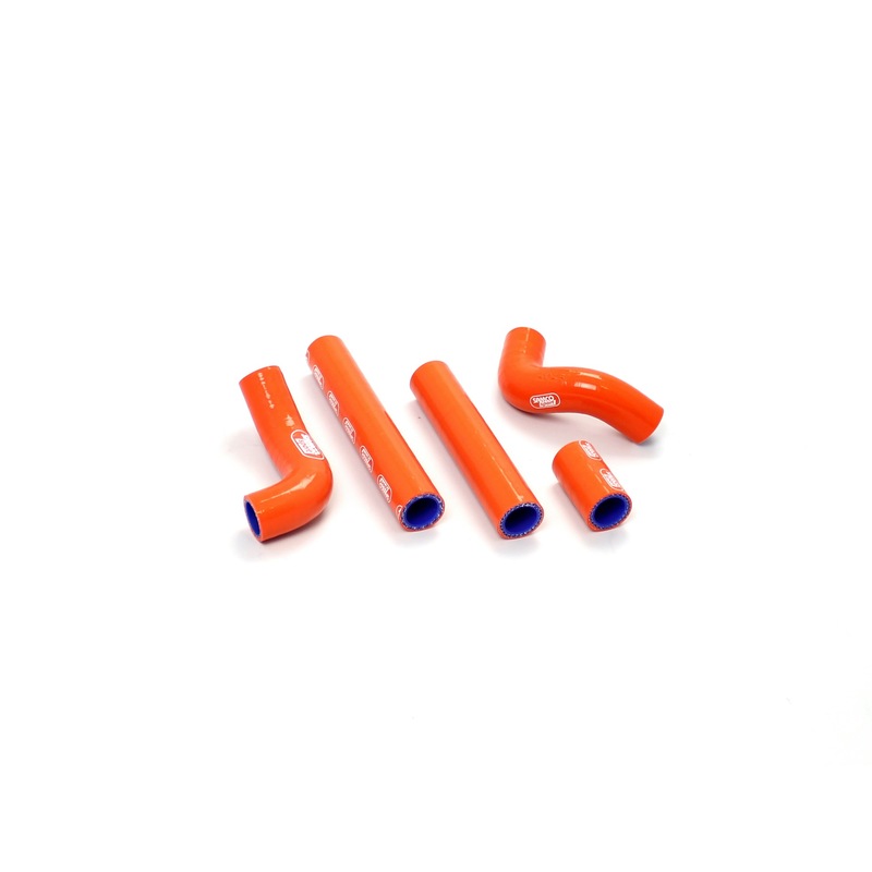 Kit manguitos Samco KTM naranja KTM-54-OR