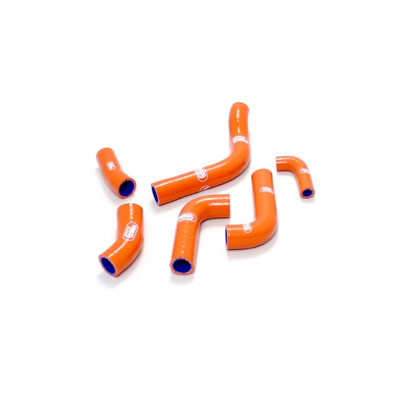 Kit manguitos Samco KTM naranja KTM-58-OR