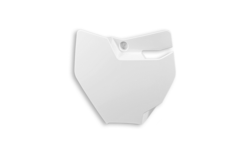 Portanúmeros delantero UFO blanco Gas Gas MC 65