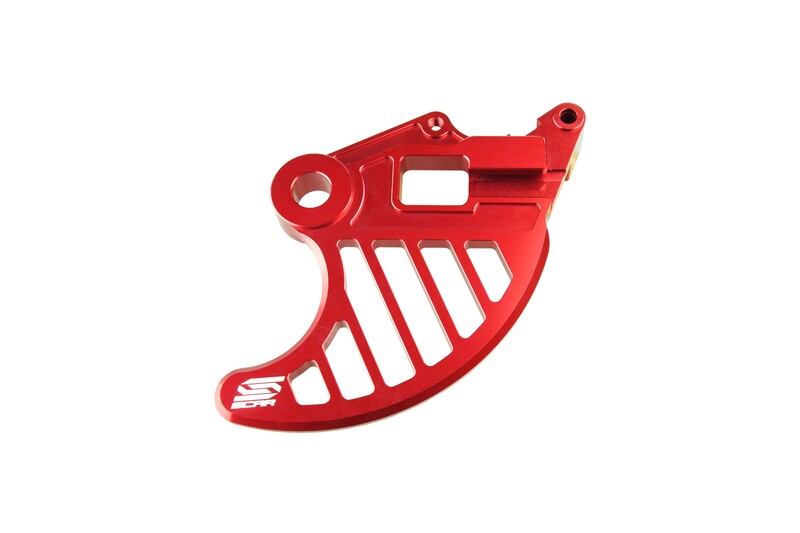 Protector de disco trasero SCAR - Rojo