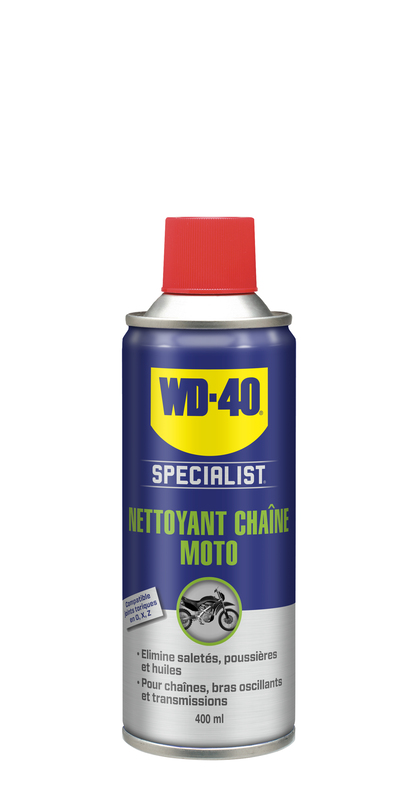 Limpiador desengrasante para cadenas WD-40 - Spray 400ml