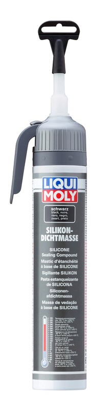 Silicona selladora LIQUI MOLY (negra) - Tubo 200ml