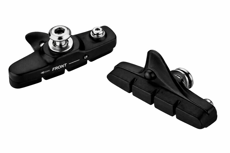 Zapatas de freno de bicicleta ALHONGA carretera Shimano Llanta aluminio Carcasa negra