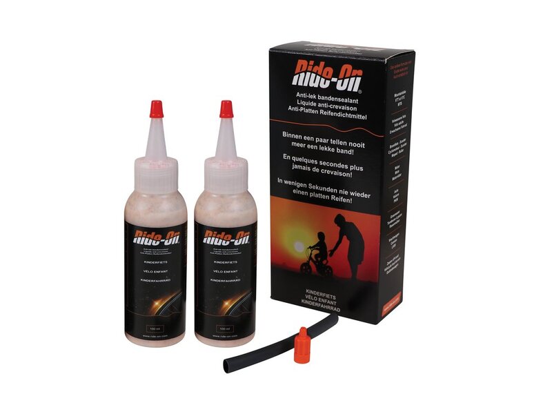 Set 2 botes líquido sellante bicicleta RIDE-ON 2X100ml