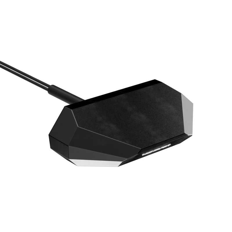 Luz de matrícula LED HIGHSIDER pro Split-XL SMD - negro/traslúcido -