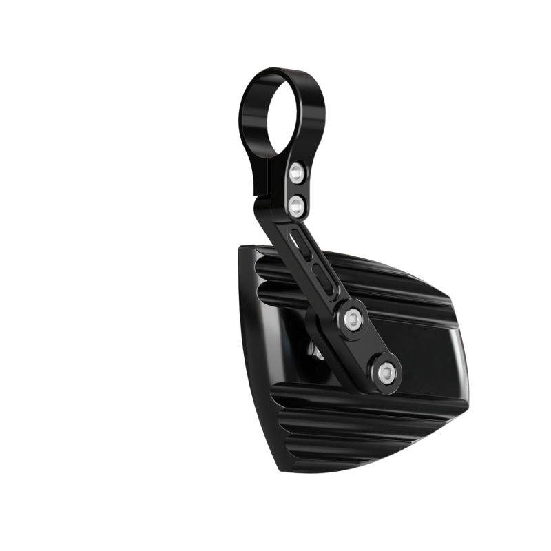 Retrovisor contrapeso de manillar HIGHSIDER pro Wave - negro/negro