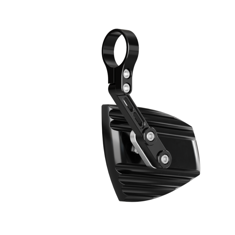 Retrovisor contrapeso de manillar HIGHSIDER pro Wave - negro/plata