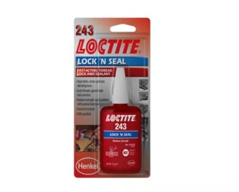 Fijador de roscas LOCTITE 243 media resistencia - Bote 24ml