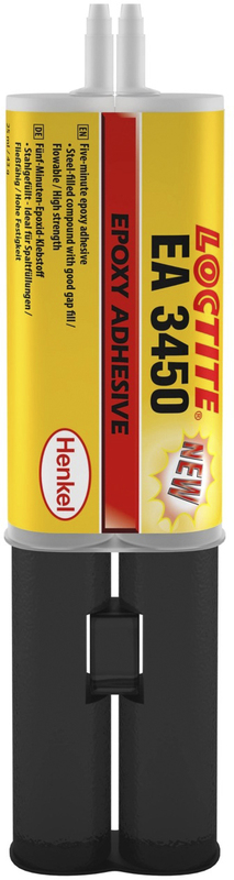 Adhesivo epoxi 5 minutos LOCTITE EA 3450 Iron bicomponente - Jeringa doble 25ml