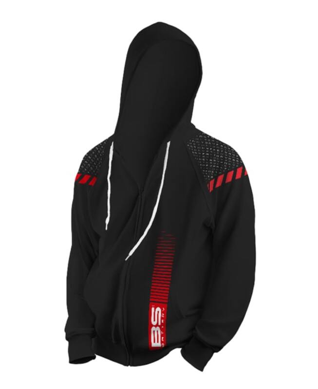 Sudadera BS BATTERY Bs Factory - Negro talla XXL