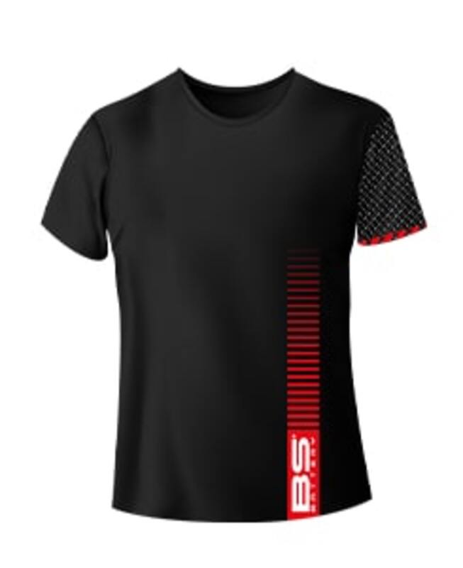 Camiseta BS BATTERY Bs Factory - Negro Talla L