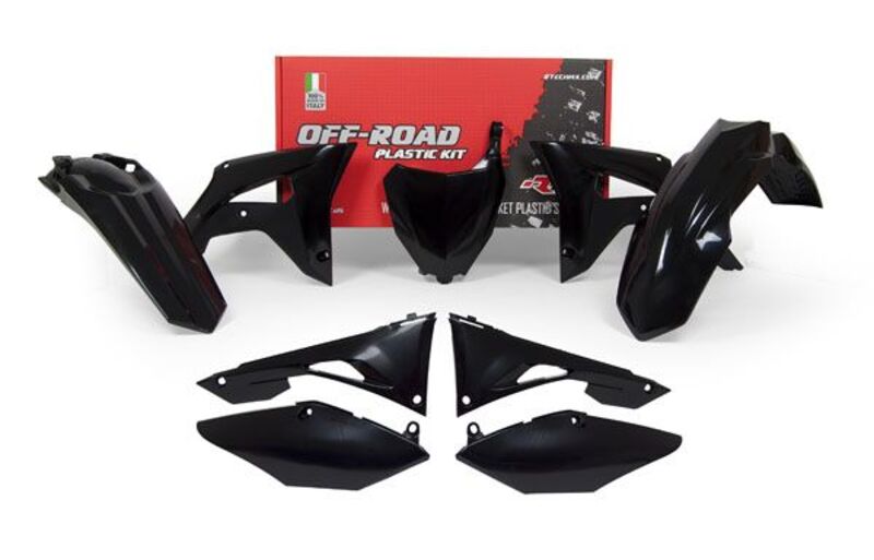 Kit de plástica RACETECH (6 pcs) - Negro