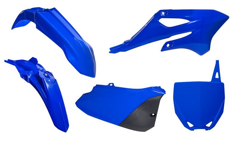 Kit de plástica RACETECH (5 pcs) - Azul