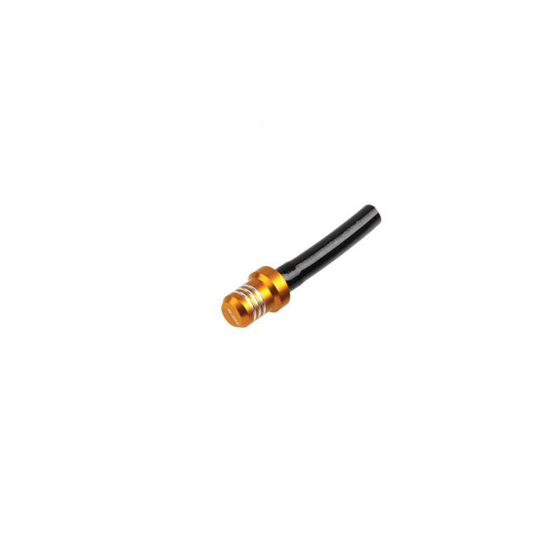 Válvula tapón depósito de gasolina RFX Race Series - Manguito corto con tapón de 1 vía - amarillo