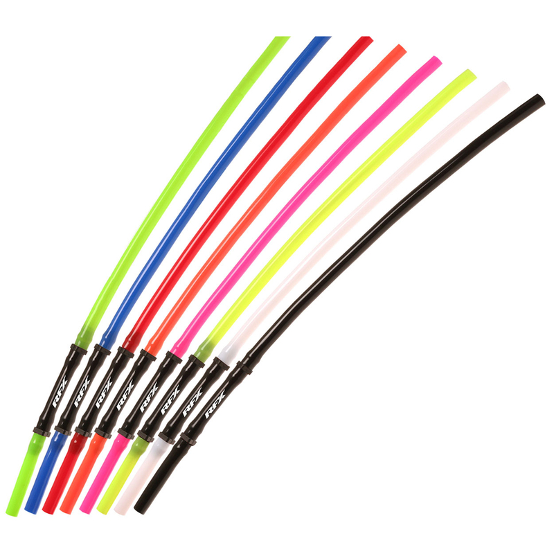 Tubo de ventilación RFX Race Series - Tubo largo con válvula unidireccional 5 pcs - negro