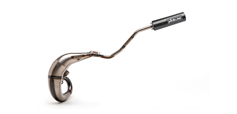 Linea completa escape YASUNI Cross ML - Derbi Senda Supermotard 2000