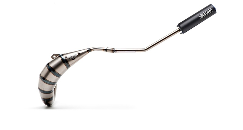 Linea completa escape YASUNI Cross HM - Derbi Senda