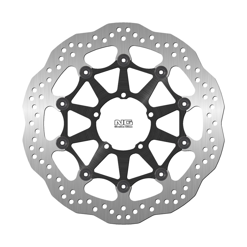 Disco de freno NG BRAKES ondulado flotante