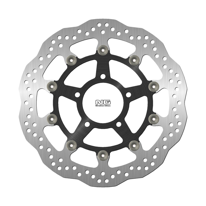 Disco de freno NG BRAKES ondulado flotante