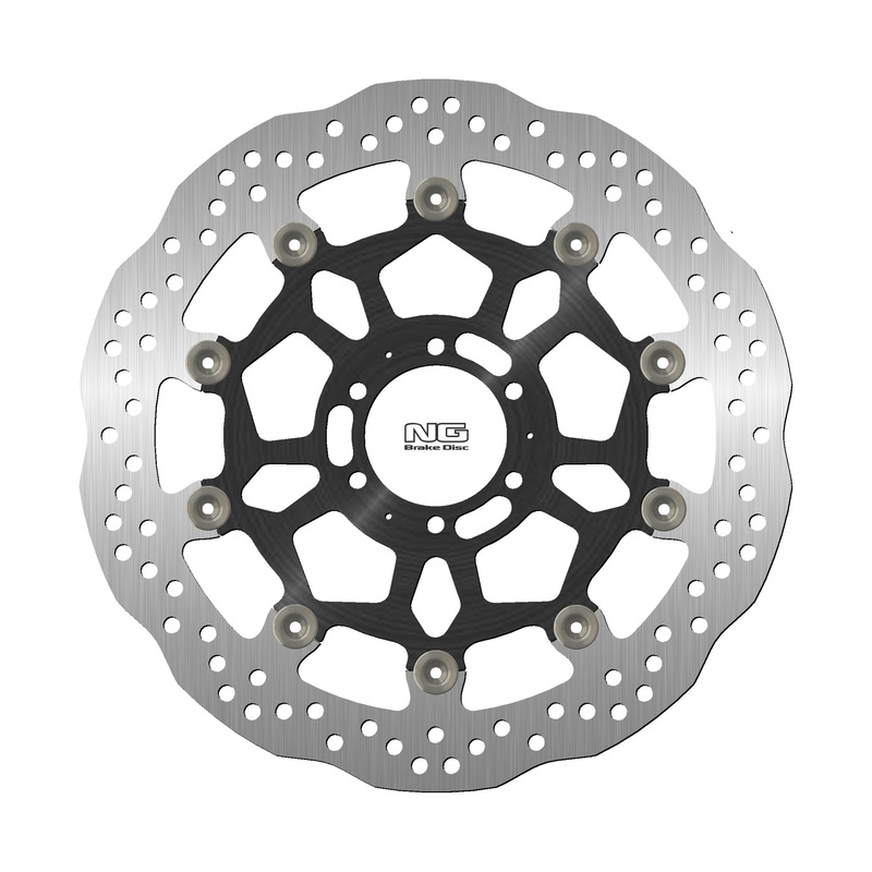 Disco de freno NG BRAKES ondulado flotante