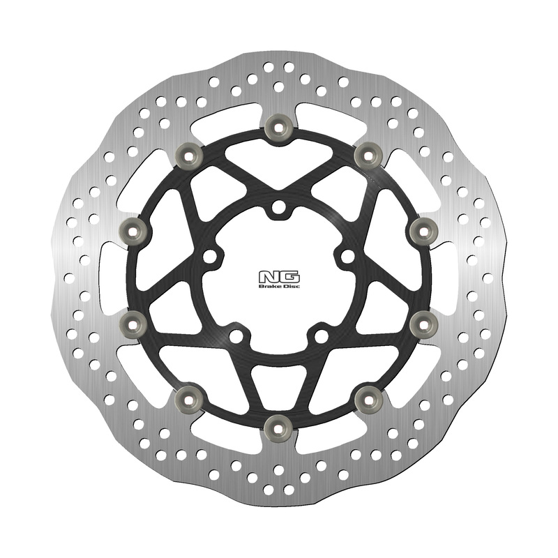 Disco de freno NG BRAKES ondulado flotante