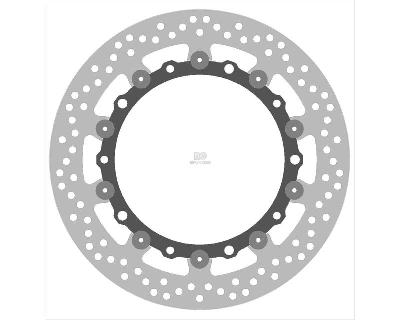 Disco de freno NG BRAKES redondo flotante