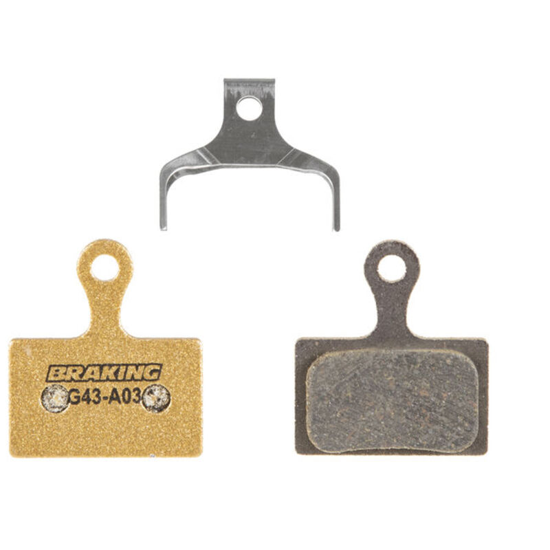 Pastillas de freno bici BRAKING Carbo-Metálicas