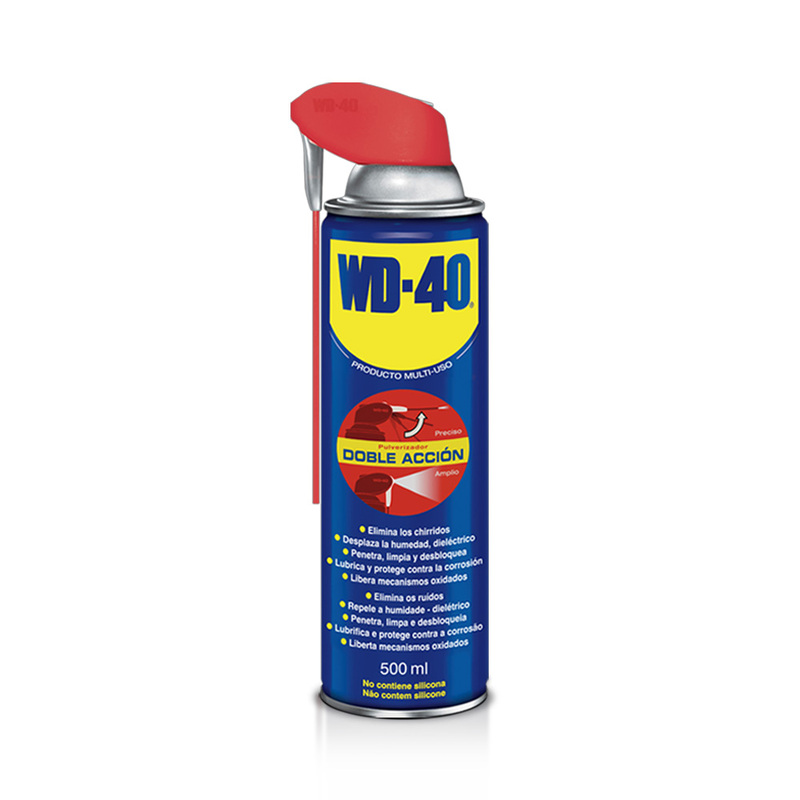 Lubricante multiusos WD-40 con pulverizador doble acción - Spray 500ml